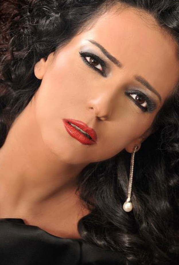 أمل عرفة مع زوجها عبدالمنعم عمايري