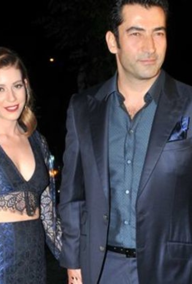 كينان وسينام خلال هروبهم من عدسات المصورين 