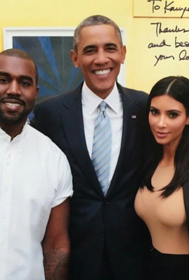 دعم كيم وكاني لاوباما