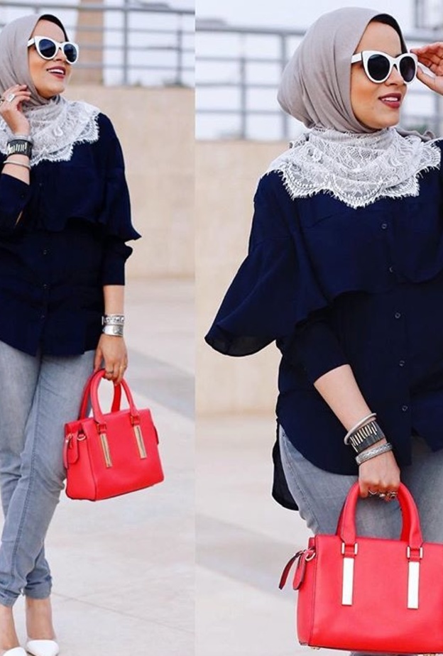 إطلالة ناعمة لسحر فؤاد