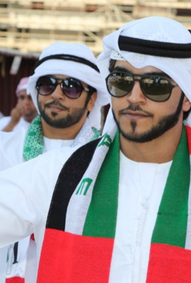 احتفالات ستاذ هزاع بن زايد