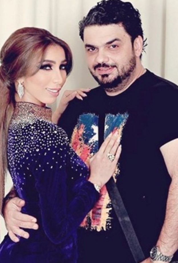 دنيا بطمة وزوجها