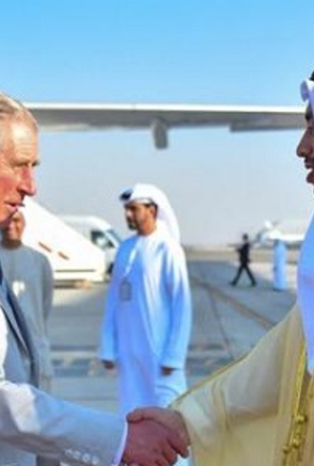 استقبال الامير تشارليز