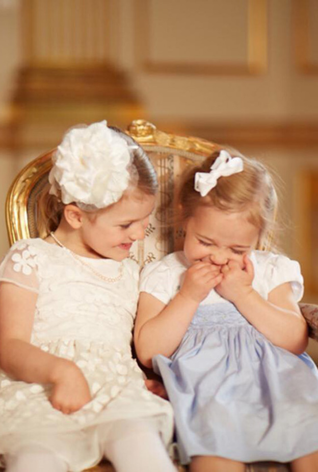 مادلين في تعميد ابن شقيقتها