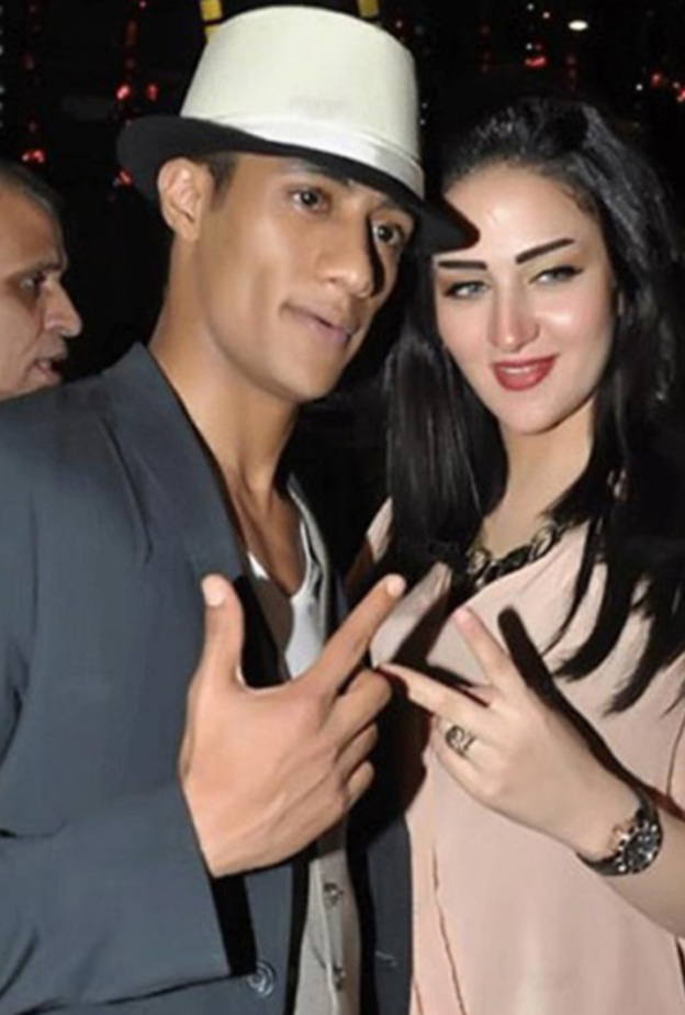 محمد رمضان وزوجته الثانية