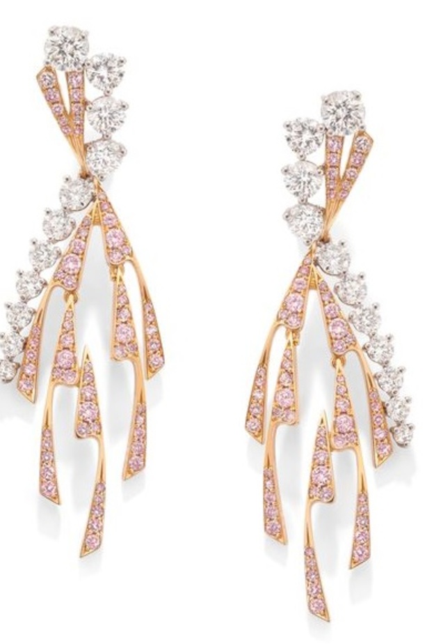 خاتم الماس وردي من غراف Graff