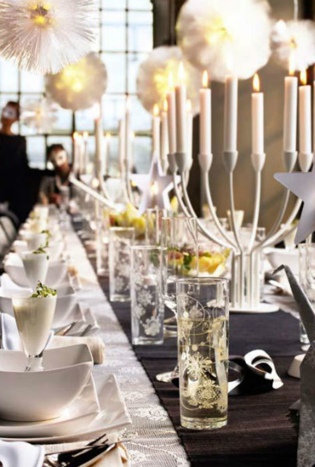 الأقنعة و ديكورات من تشكيلات الأوريغامي لمائدة إحتفالات رأس السنة  2017