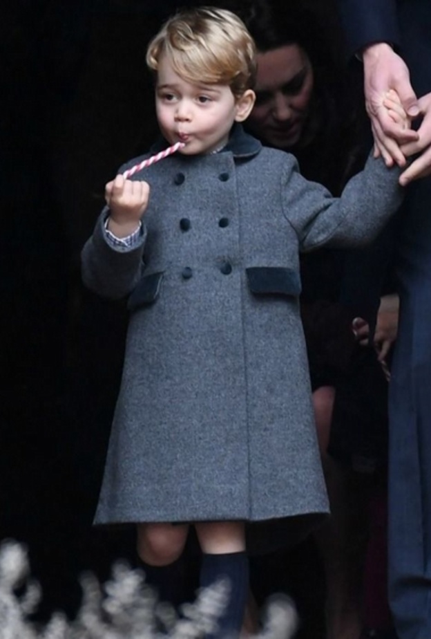 الأمير جورج أمضى عيد الميلاد بصحبة عائلة ميدلتون