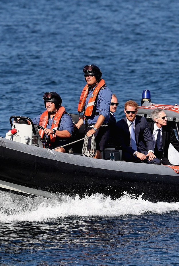 الأمير هاري يصل غرينادا