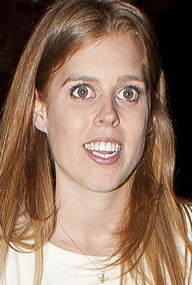 الأميرة بياتريس أصابت إيدن شيران بالخطأ