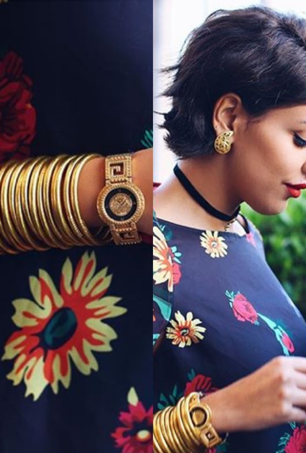 الإكسسوارات الذهبية المفضلة عند دانا الطويرش 