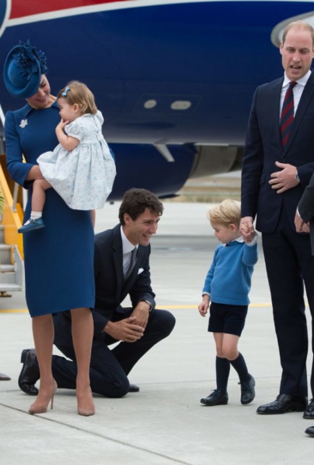 الامير جورج تجاهل رئيس وزراء كندا ورفض مصافحته