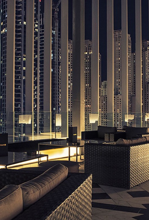 التراس في مطعم Atelier M