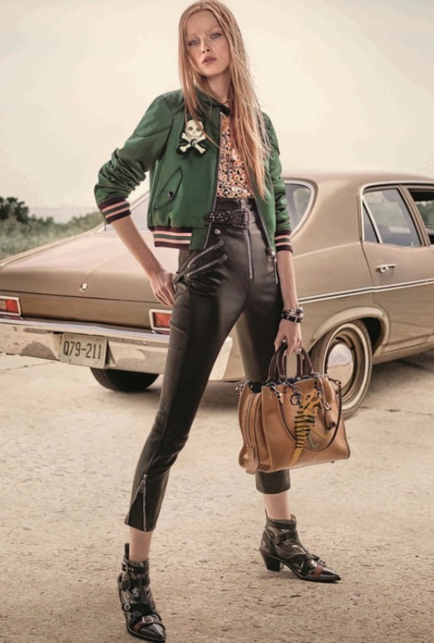 الحملة الاعلانية الجديدة لعلامة كوتش لموسم كروز ٢٠١٧ فيها الكثير من النمط الشبابي ونمط الرك أند رول