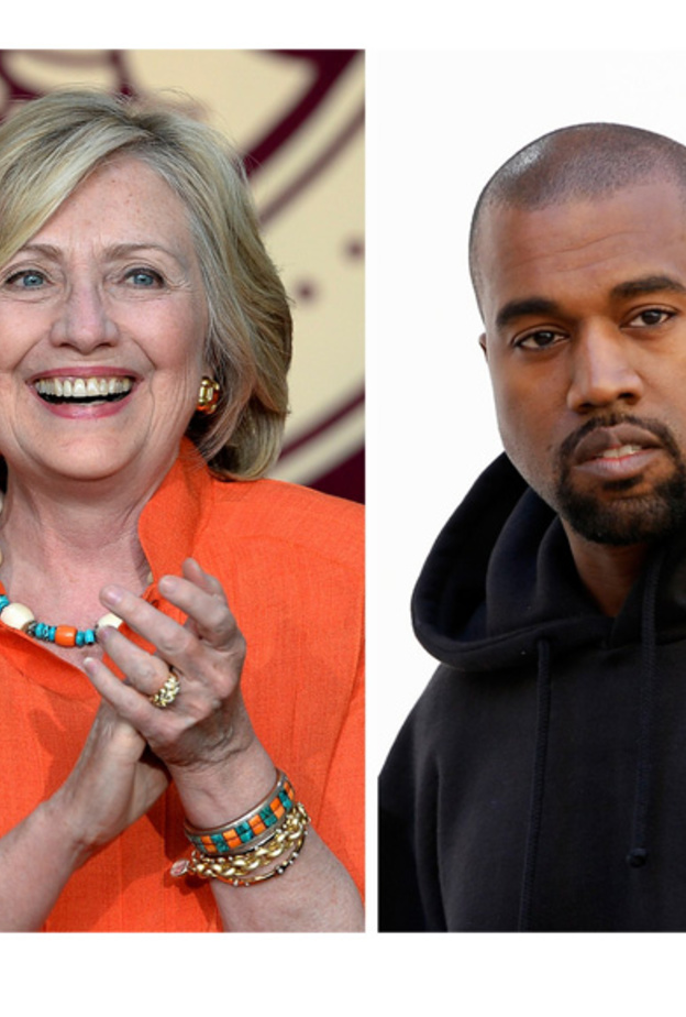 هيلاري اثناء المقابلة