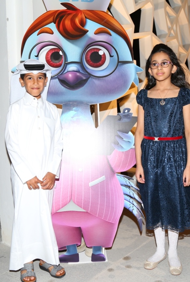 الشخصيتان الاساسيتان في المسلسل راشد ونورة