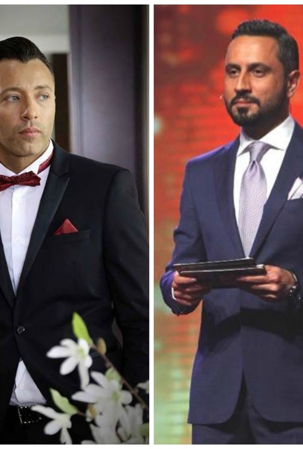 عمرو يوسف ببدلة التوكسيدو على البساط الأحمر