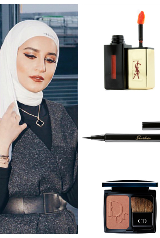 إطلالة مكياج دلال الدوب للمحجبات