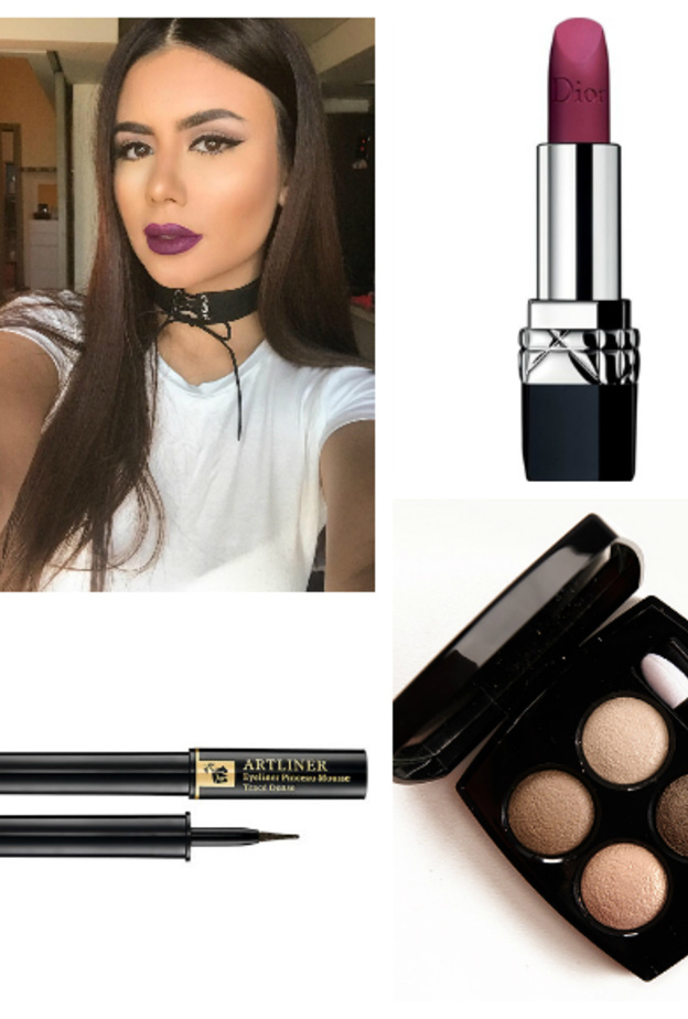 إطلالة مكياج جذابة من المدونة ديما الأسدي