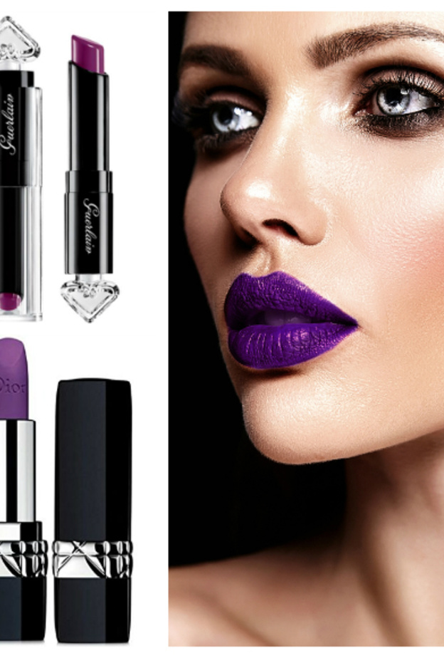 أحمر الشفاه البنفسجي أبرز صيحات الموسم