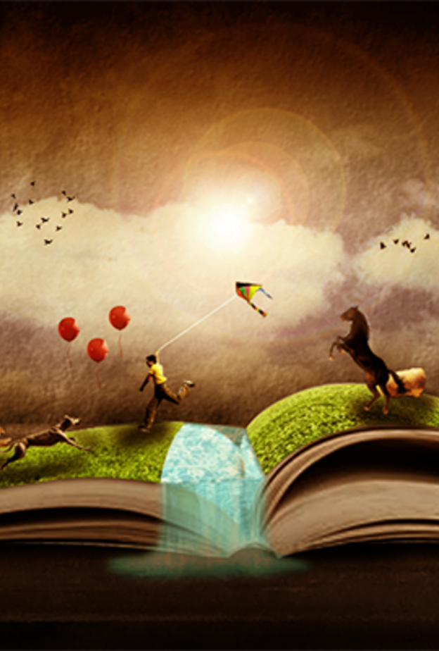 القراءه تنمي الخيال الواسع