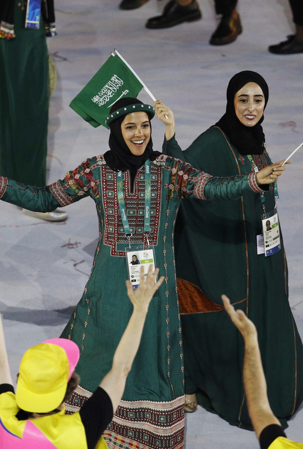 اللاعبات في اولمبياد المملكة 