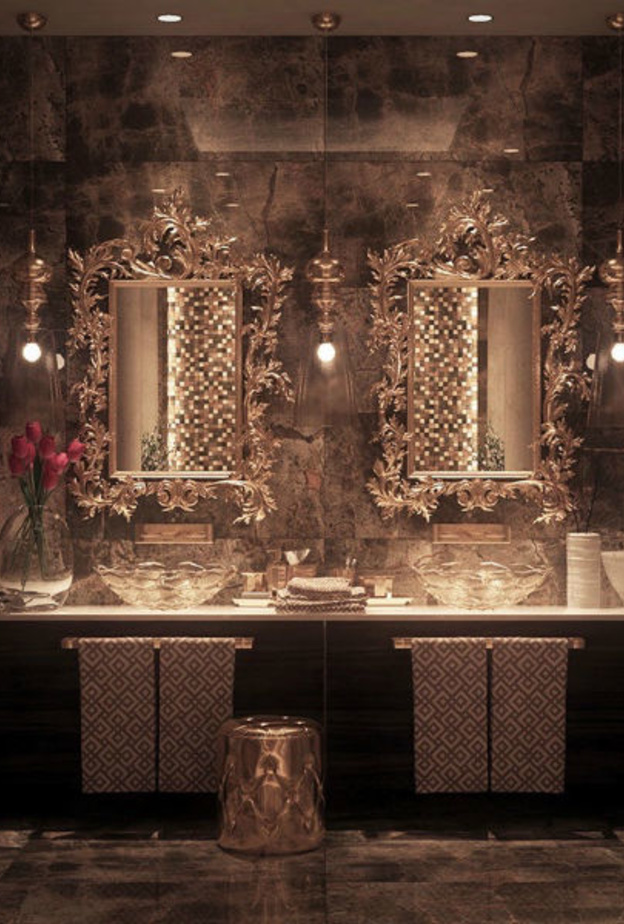 الانارة الفريدة للزخارف الاسلامية في الحمامات المغربية