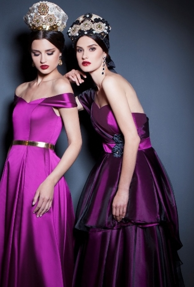 المصممة عفة الدباغ تقدم مجموعة قصر الشتاء