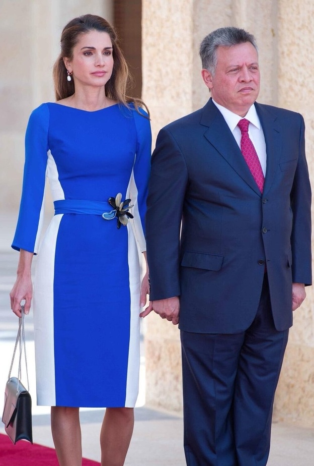 الملك عبدالله و الملكة رانيا