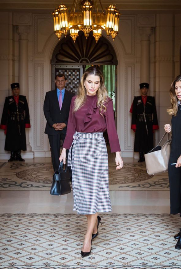 الملكة رانيا بأجمل الإطلالات