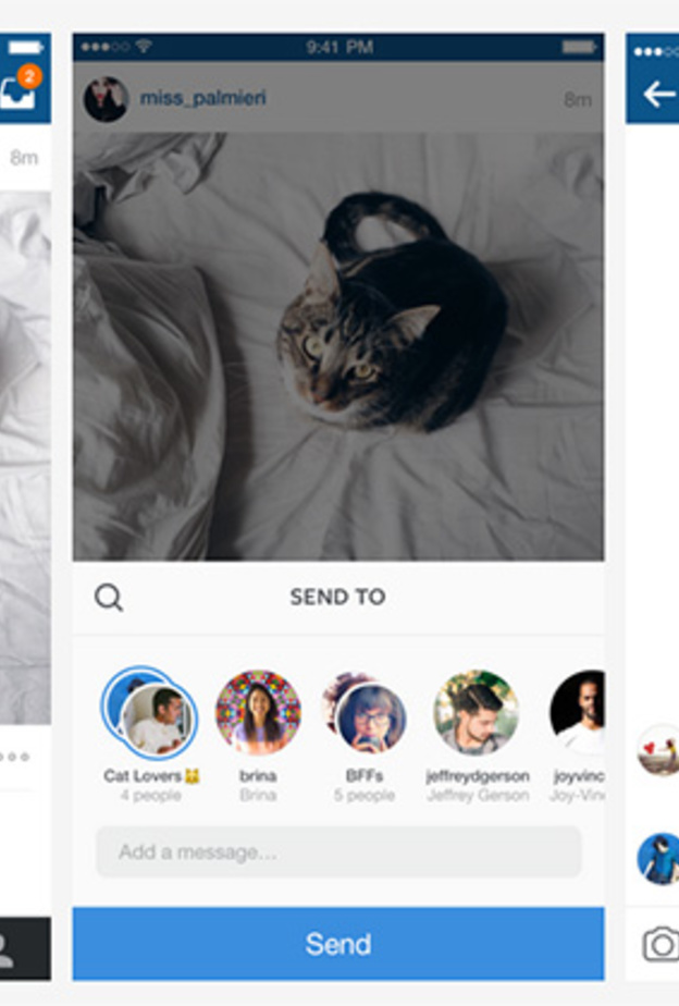 مزايا جديدة للرسائل الخاصة في إنستغرام