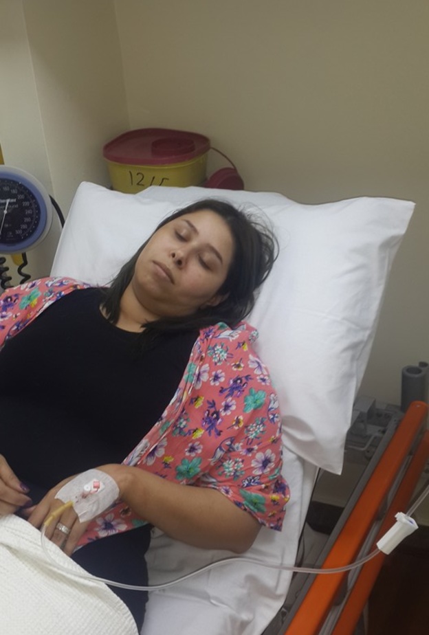 مطربة اراب ايدول في المستشفى