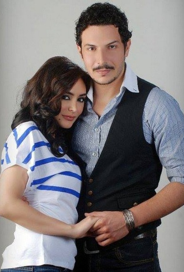 باسل خياط وزوجته