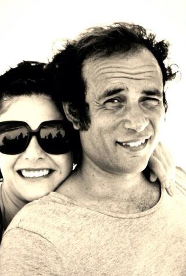 بسمة مع زوجها الدكتور عمرو حمزاوي