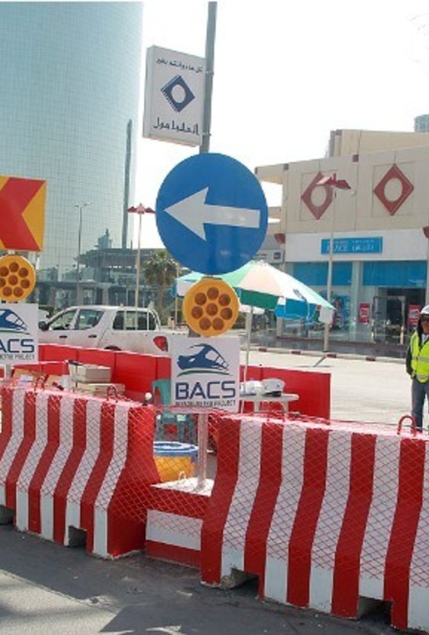 بناء مترو الرياض سبب ازدحام بعض الشوارع