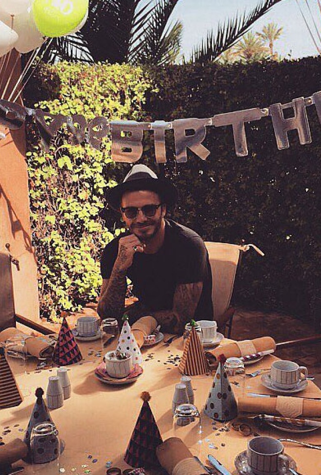 مراكش تحتفل بعيد ميلاد الأسطورة ديفيد بيكهام