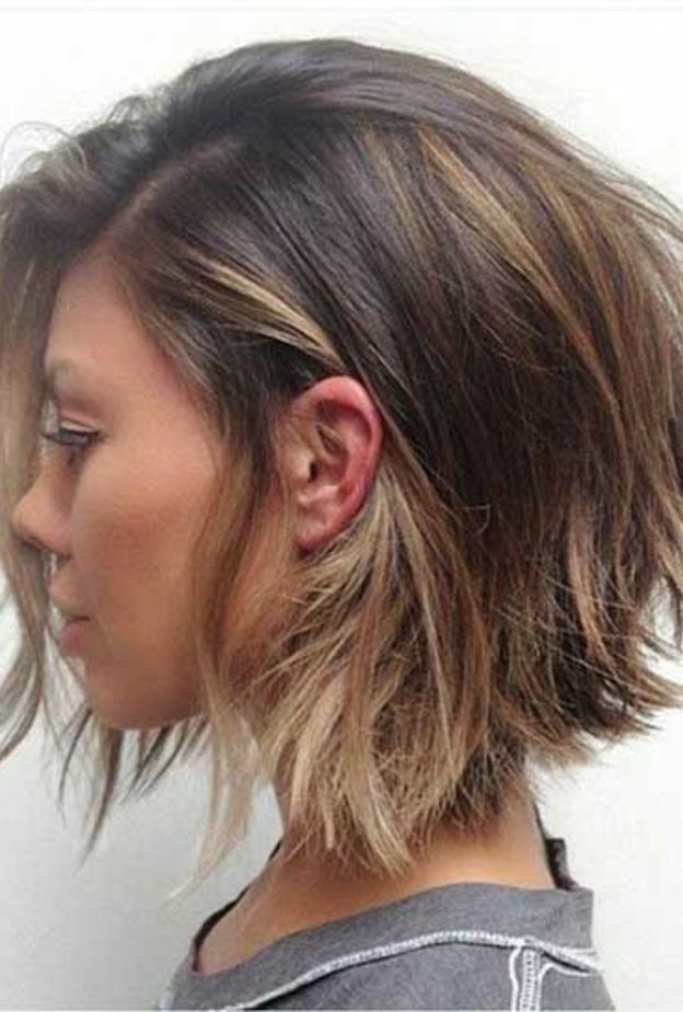 قصة الشعر القصير المتدرج