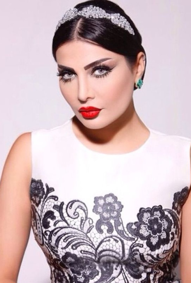 تسريحة شعر امل العوضي