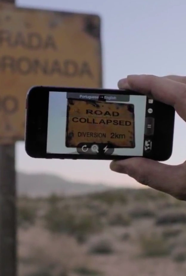 تطبيق Word Lens يستخدم كاميرا الهاتف لترجمة النصوص اليابانية