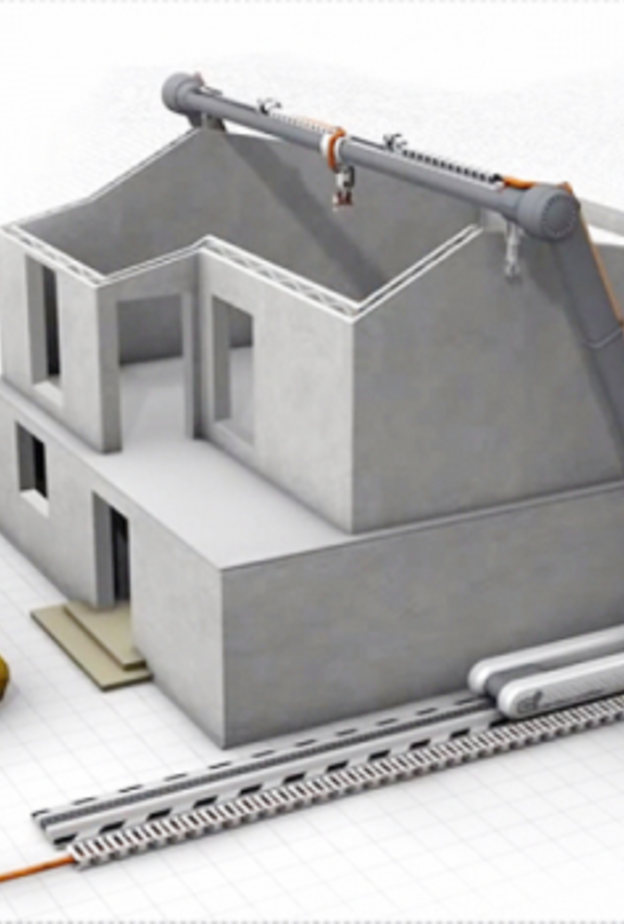 تقنية المنازل ثلاثية الابعاد