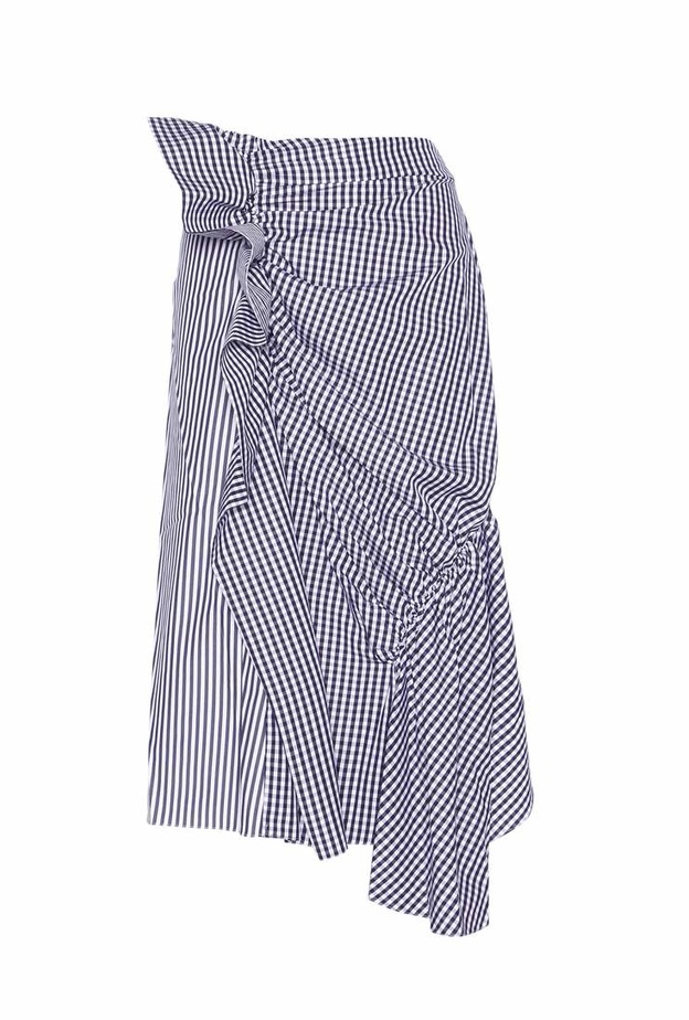 تنانير مع المربعات الصغيرة من J.W.ANDERSON