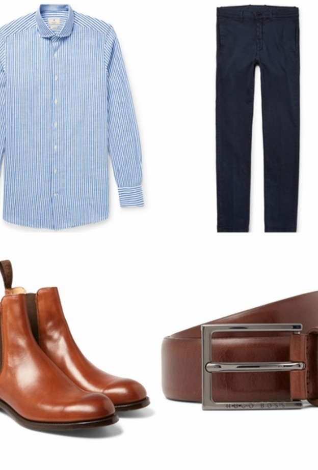 الجينز مع السترة للوك كاجوال