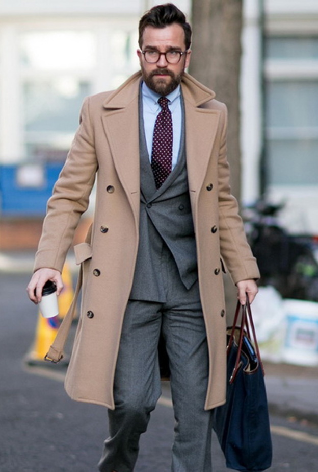 ستايل كلاسيكي بالترانشكوت البيج