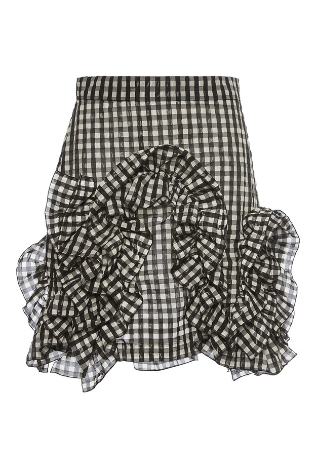 تنورة MSGM Gingham