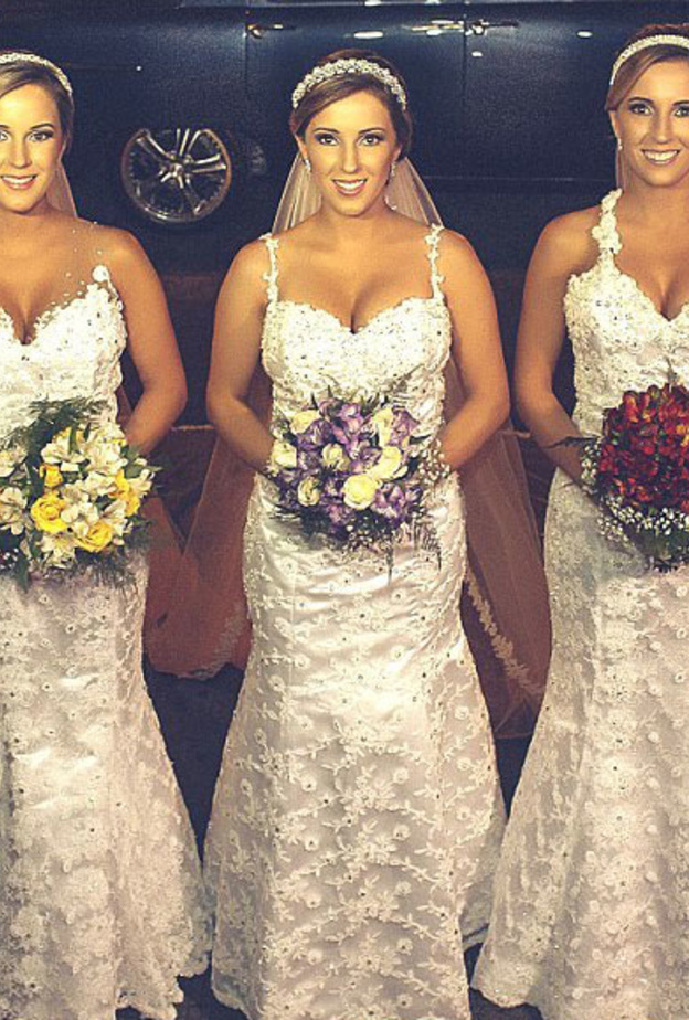  ثلاثي توأم برازيليات... عرائس