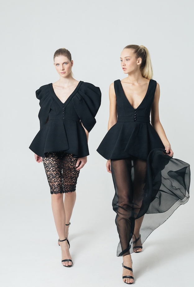 جاذبية اللون الأسود من مجموعة سكينة باريس Sakina Paris  