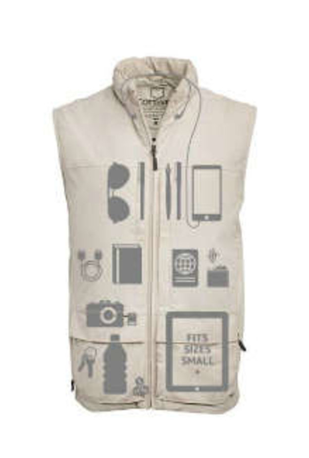 جاكيت بجيوب مخبأة مثالي للسفر