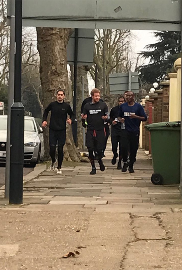 جري الأمير هاري كان لهدف إنساني