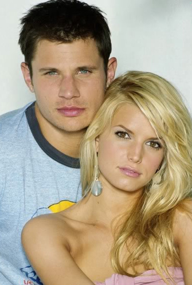 جسيكا سيمبسون اثناء خطوبيتها