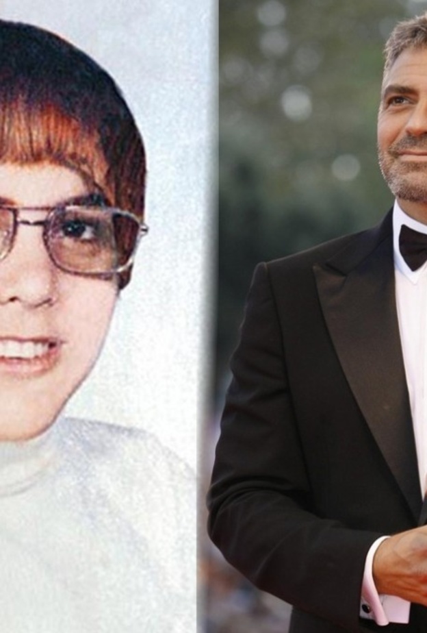 جورج كلوني لك ان تتخيل !